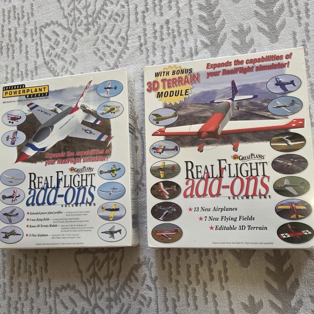 RealFlight Simulator Add-Ons Software Pack (2) NEW - Picture 7 of 7
